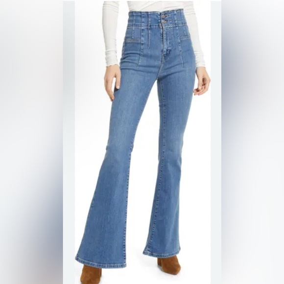 We The Free Denim - Free People We The Free Jayole Flare Jeans size 26